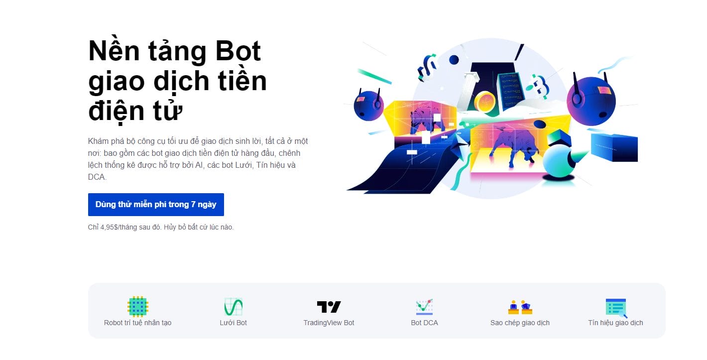 wundertrading bot giao dịch