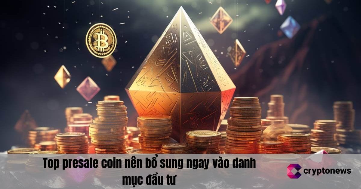 Top 6 presale coin nên bổ sung ngay vào danh mục đầu tư 2025