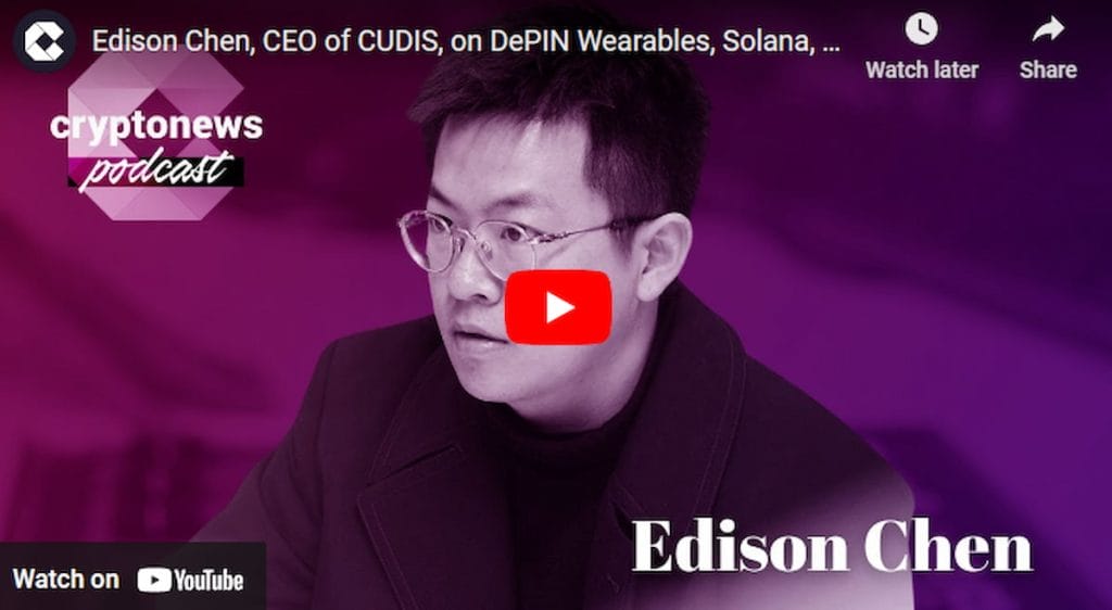 Edison Chen, CEO của CUDIS chia sẻ về ưu điểm của nhẫn thông minh