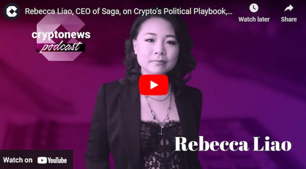 Rebecca Liao, CEO của Saga chia sẻ về Harris vs Trump và L1