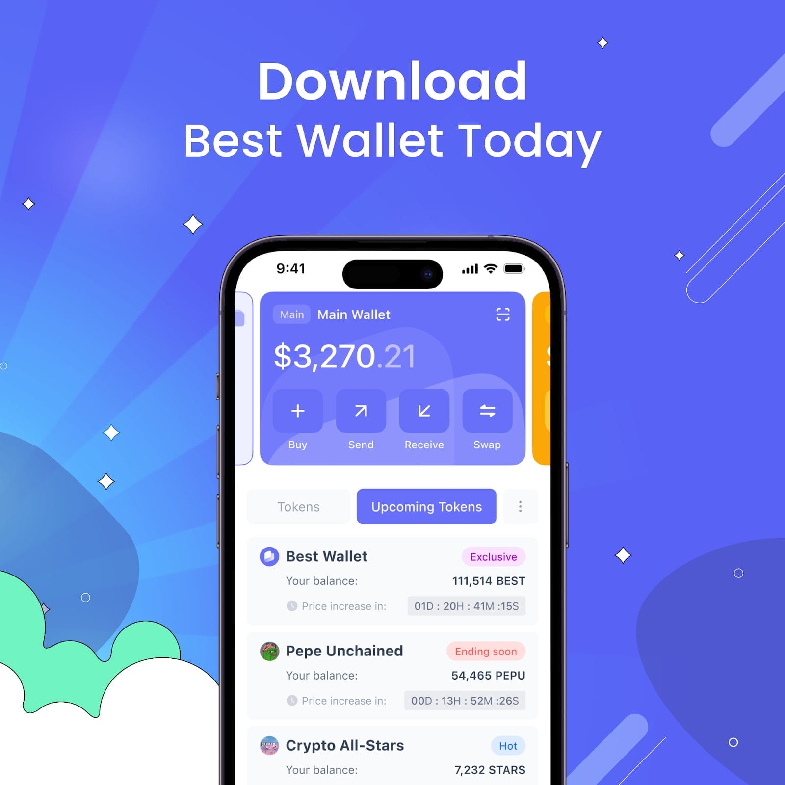 Độc quyền Best Wallet Cơ hội sở hữu token $BEST với giá thấp nhất!