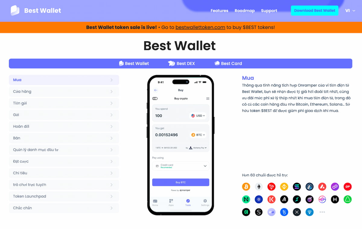 Best Wallet – Ví Ethereum