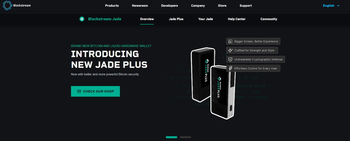 Blockstream Jade - Ví XRP