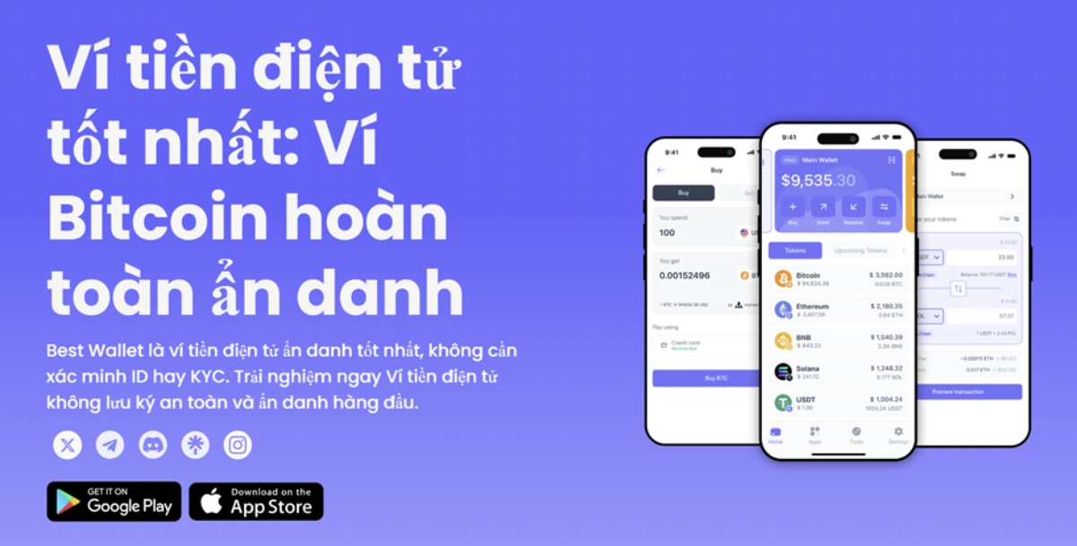 Best Wallet – Sàn DEX toàn diện nhất trong năm 2025
