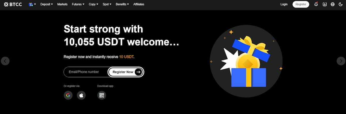 BTCC – Sàn giao dịch tiền điện tử uy tín, hỗ trợ đa dạng tài sản tiền điện tử