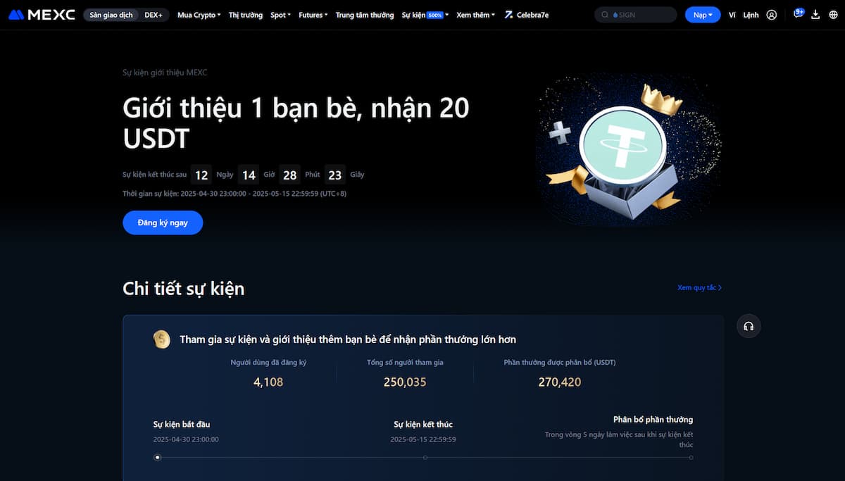 MEXC – Nền tảng copy trading tiền điện tử top đầu xét về tổng quan