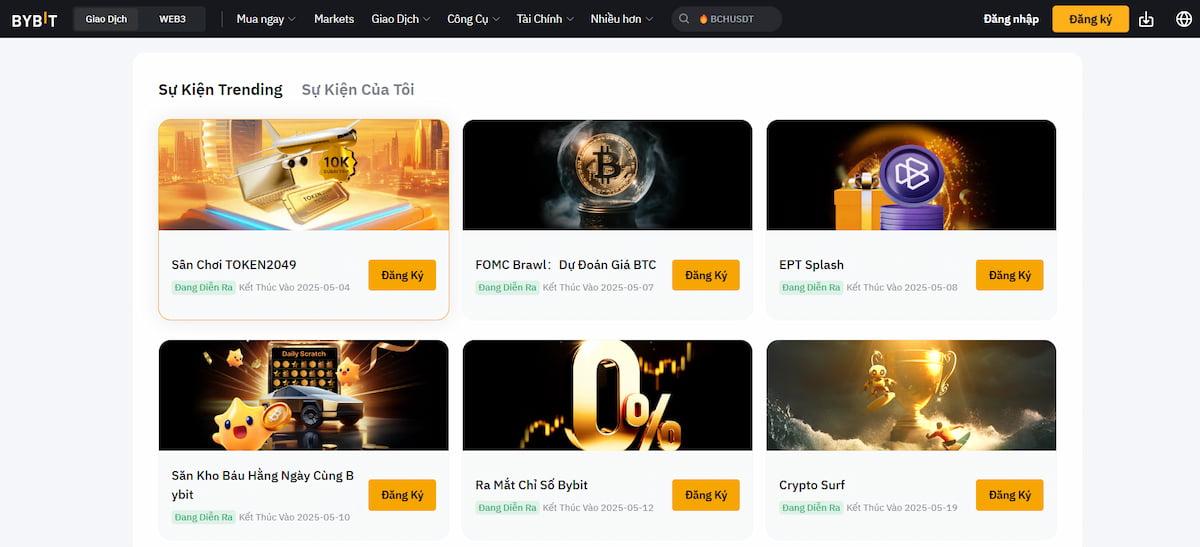 Tiền thưởng Bybit