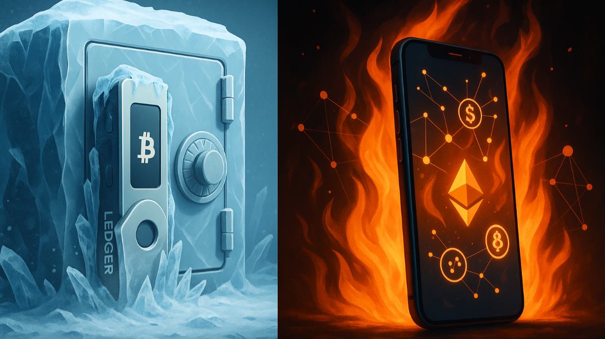 Khi nào nên sử dụng ví nóng thay vì ví lạnh?