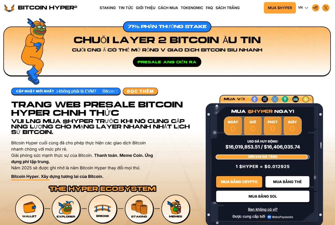 Bitcoin Hyper Presale