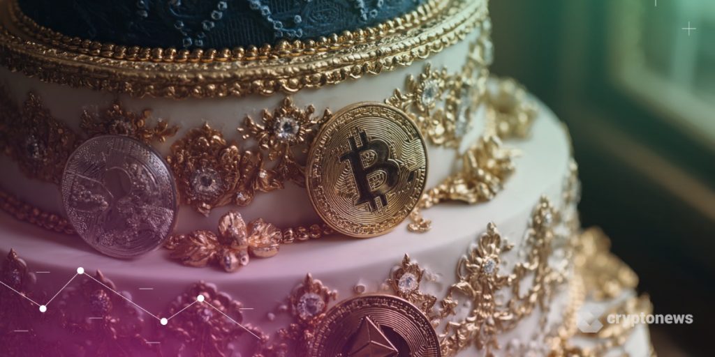 Bánh đám cưới crypto