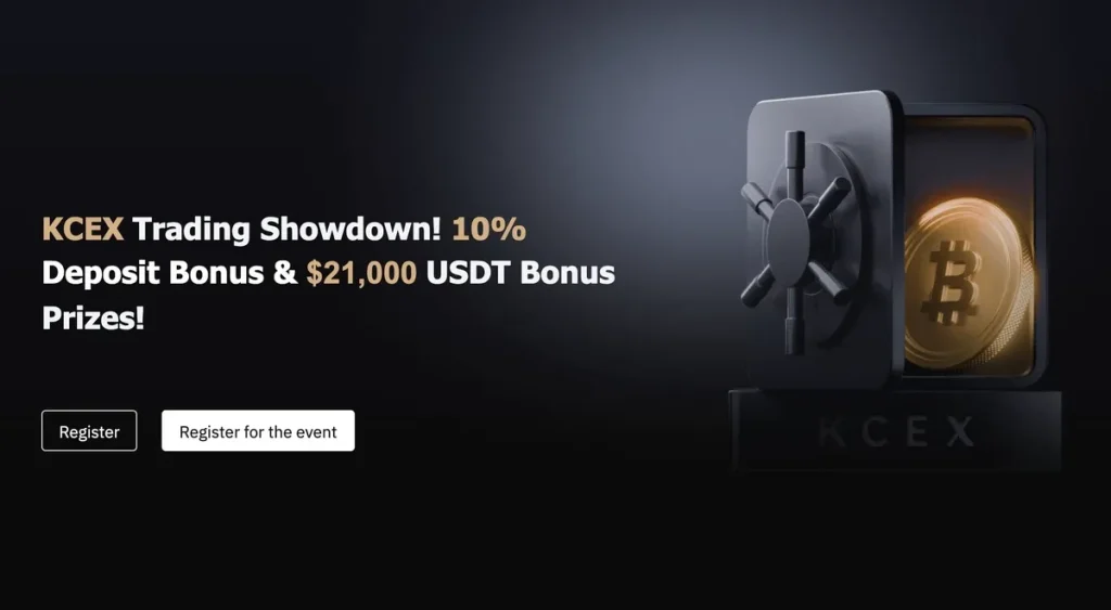 KCEX ra mắt sự kiện thưởng lớn – Tối đa 21.000 USDT cho người dùng mới