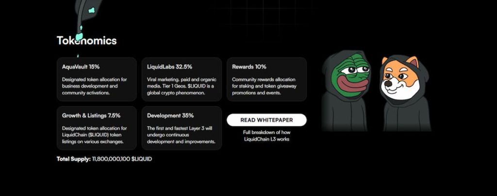 Tổng nguồn cung và phân bổ token