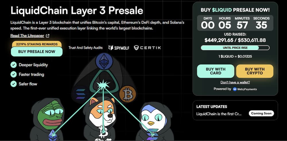 Giá trị sử dụng của LiquidChain và động lực presale