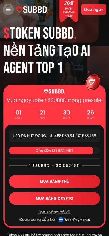 Đợt bán trước SUBBD