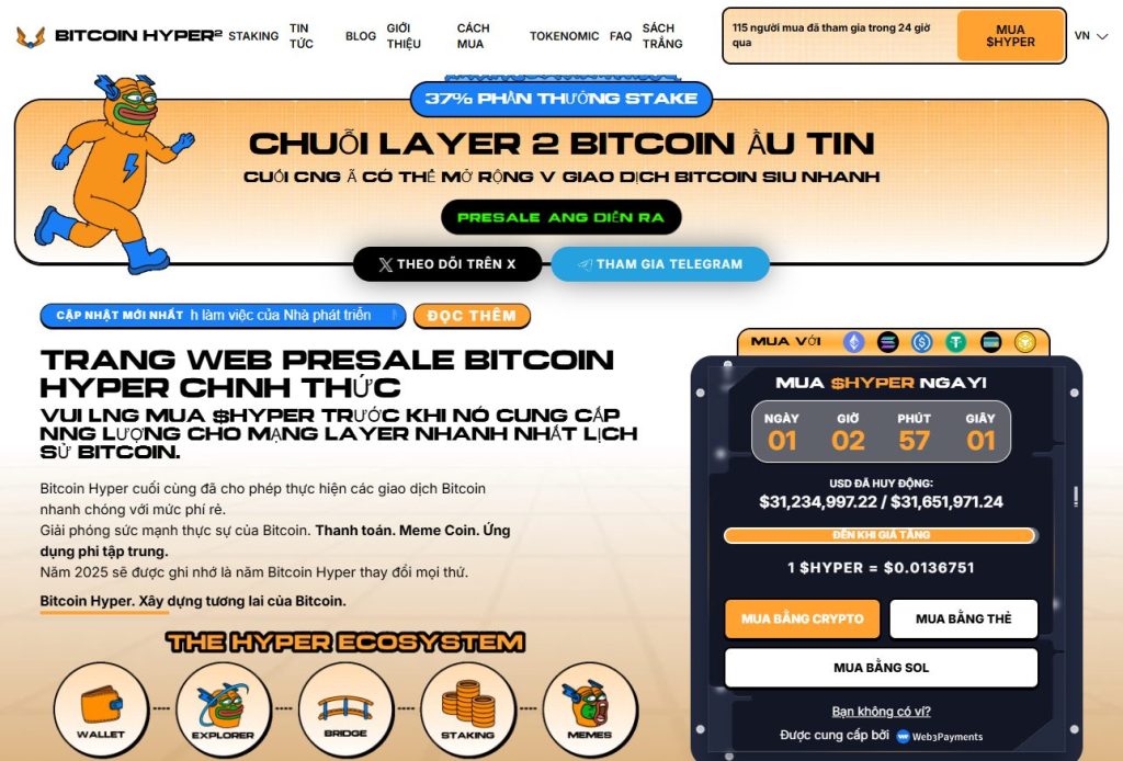 Bitcoin Hyper presale 0502
