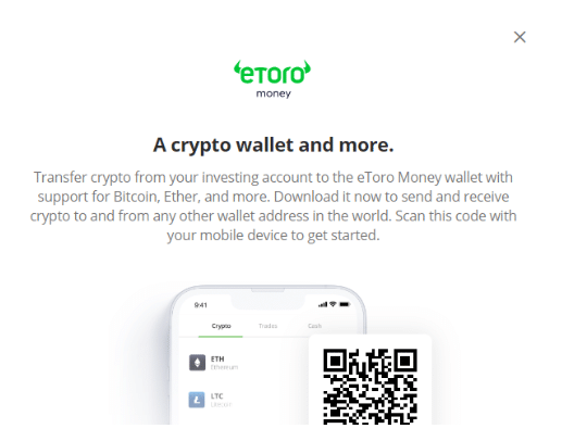 eToro wallet