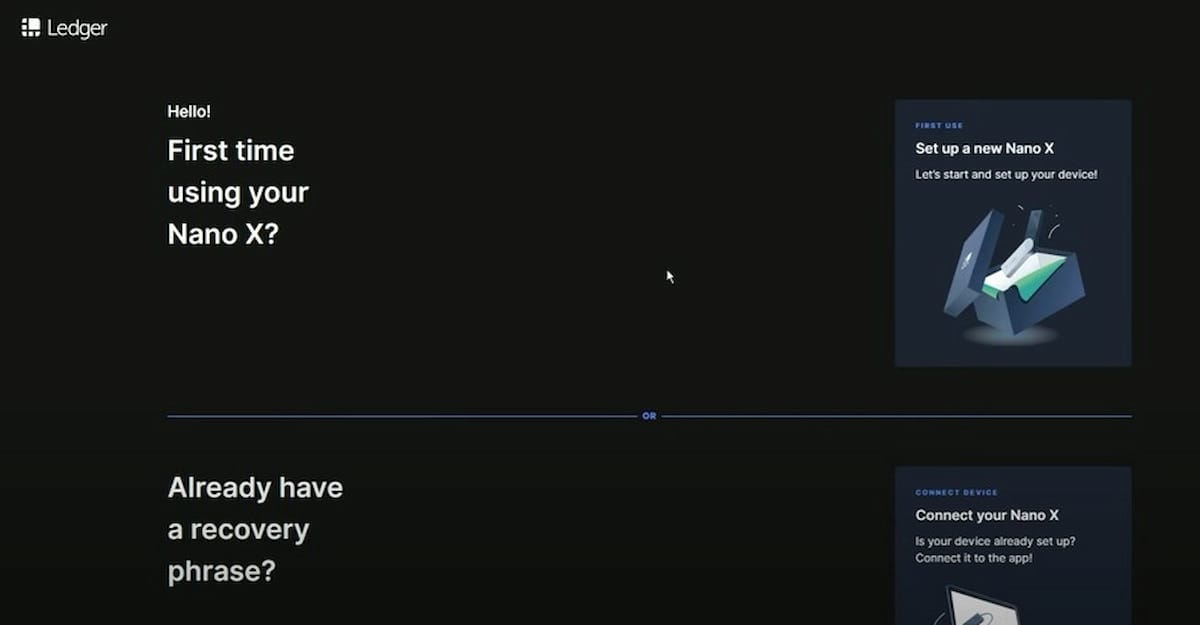 ติดตั้งแอป Ledger Live บนคอมพิวเตอร์ของคุณ