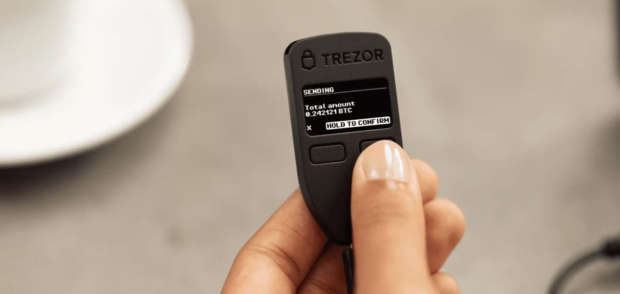 คุณสมบัติหลักของ Trezor One