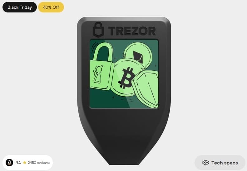 Trezor Model T รีวิว