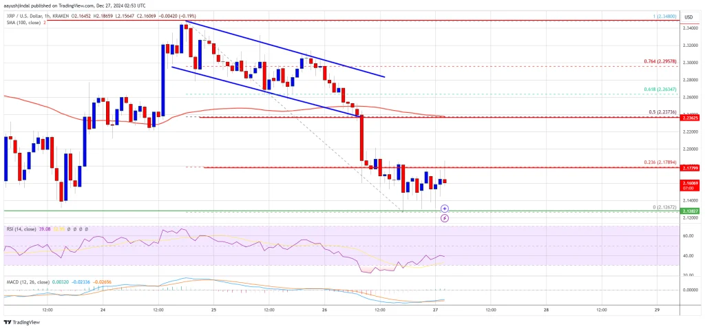 XRP ราคาร่วงกว่า 5% สำรวจแนวโน้มราคาถัดไป