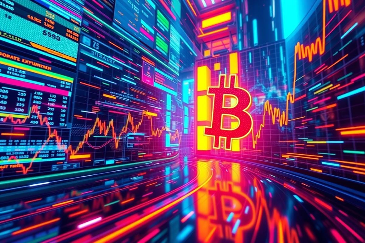 ภาพ Bitcoin กับการเคลื่อนไหวที่ผันผวน และราคาที่วิ่งอย่างรวดเร็ว