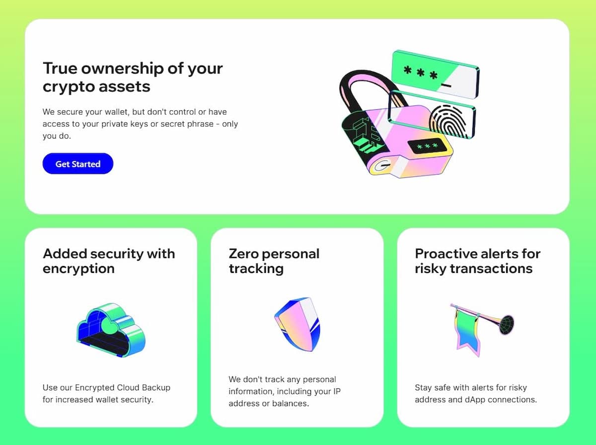 ระบบความปลอดภัยของ Trust Wallet