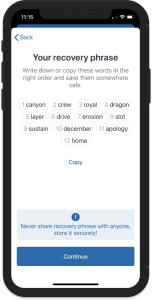 วิธีใช้งาน Trust Wallet ขั้นที่ 3