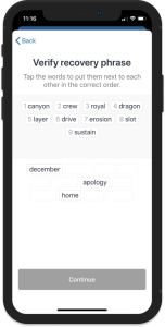 วิธีใช้งาน Trust Wallet ขั้นที่ 4
