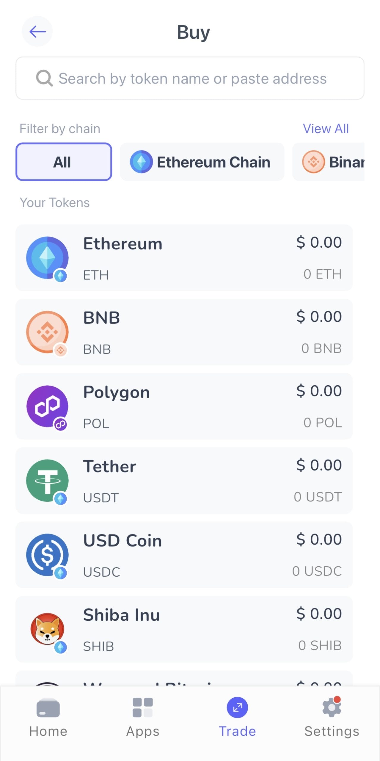 How to Buy Coins on Best Wallet 2