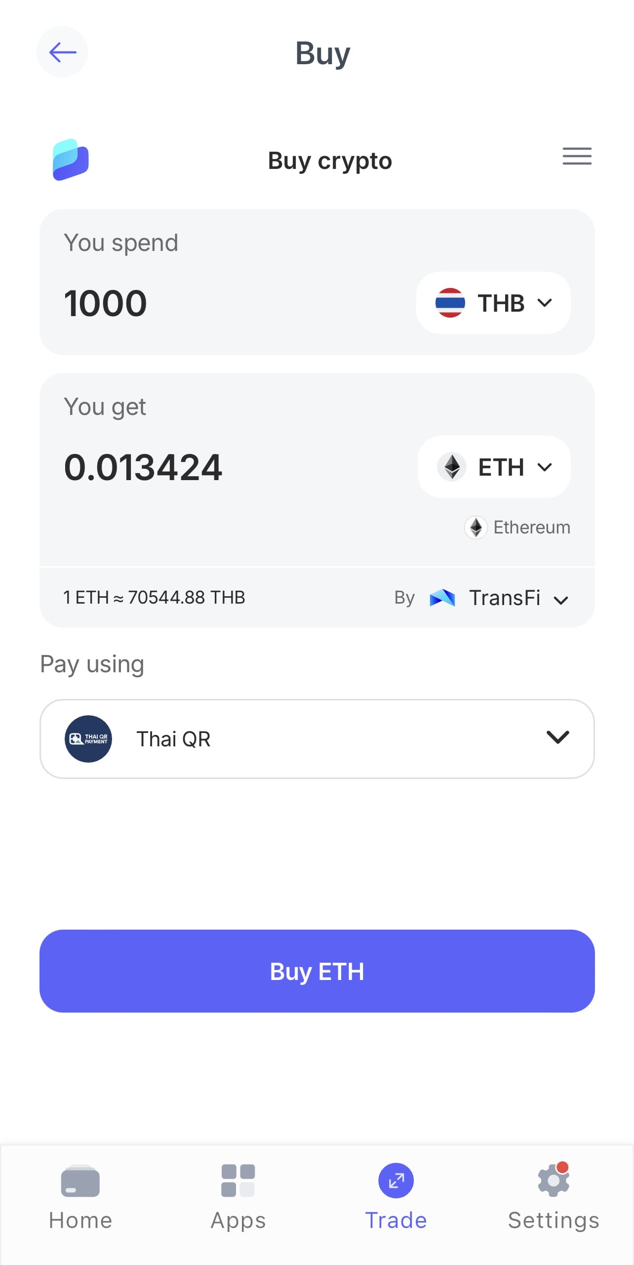 How to Buy Coins on Best Wallet 3