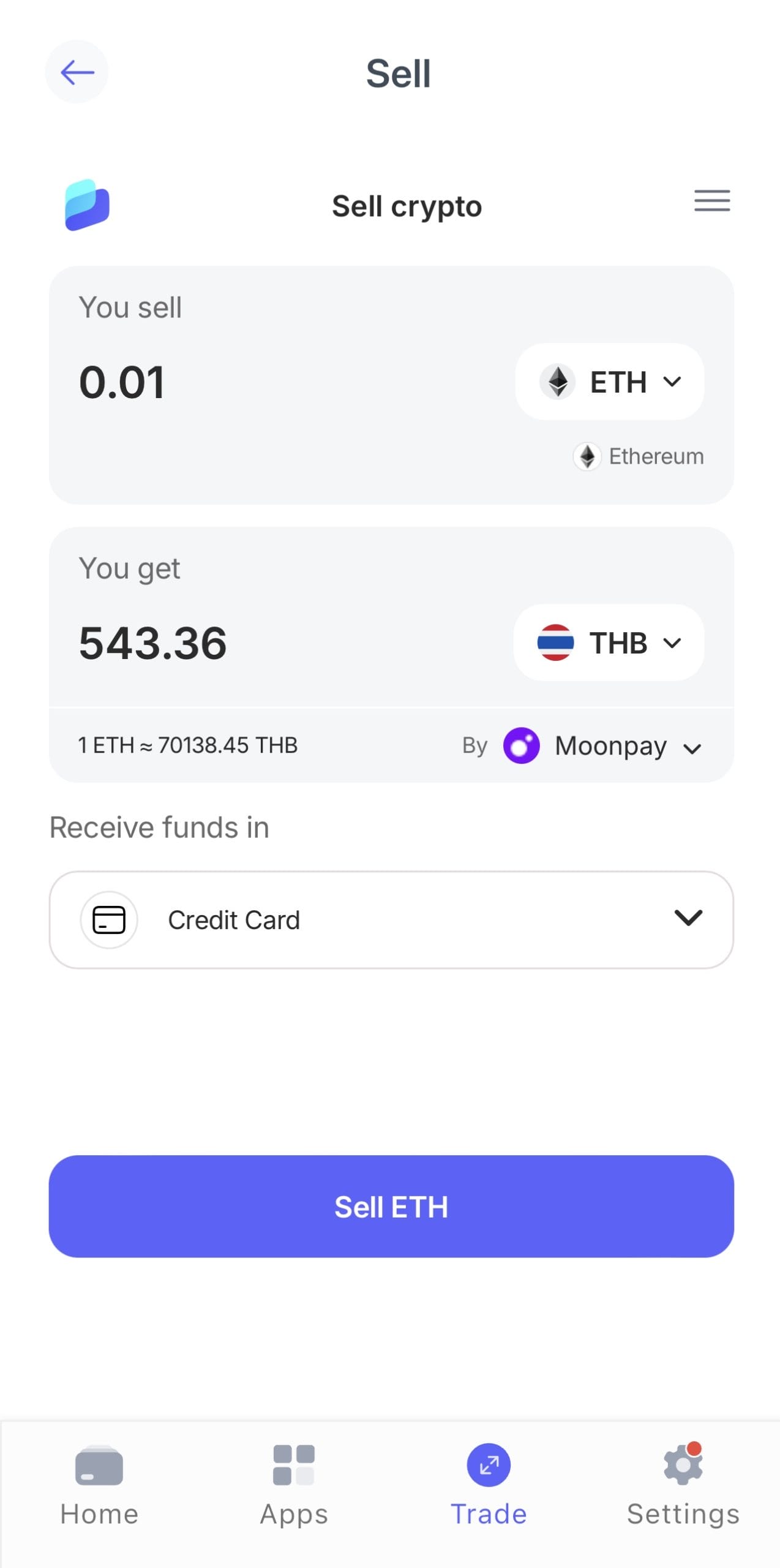 How to Sell Coins on Best Wallet 2