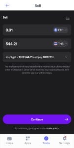 How to Sell Coins on Best Wallet 4