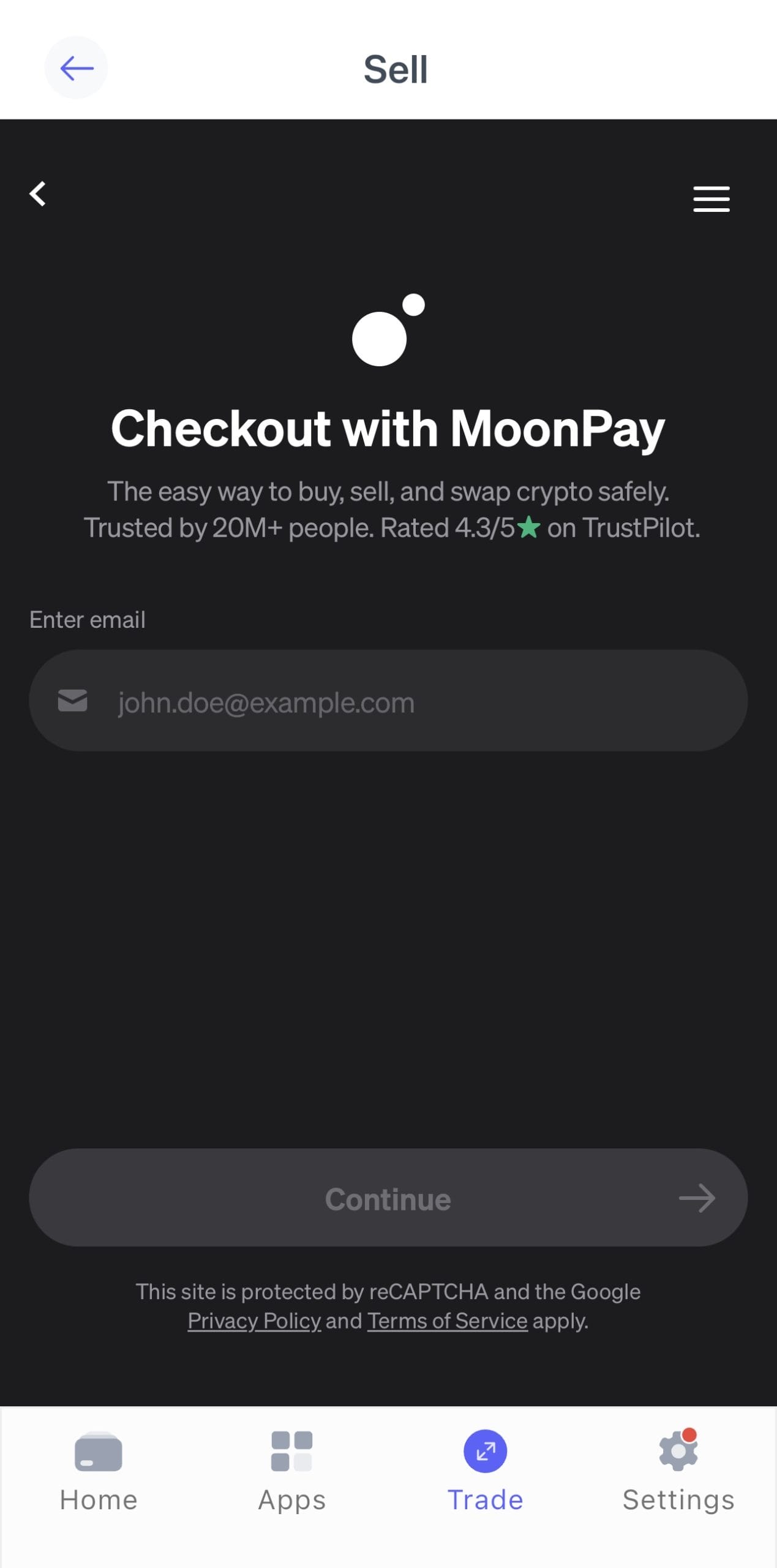How to Sell Coins on Best Wallet 5