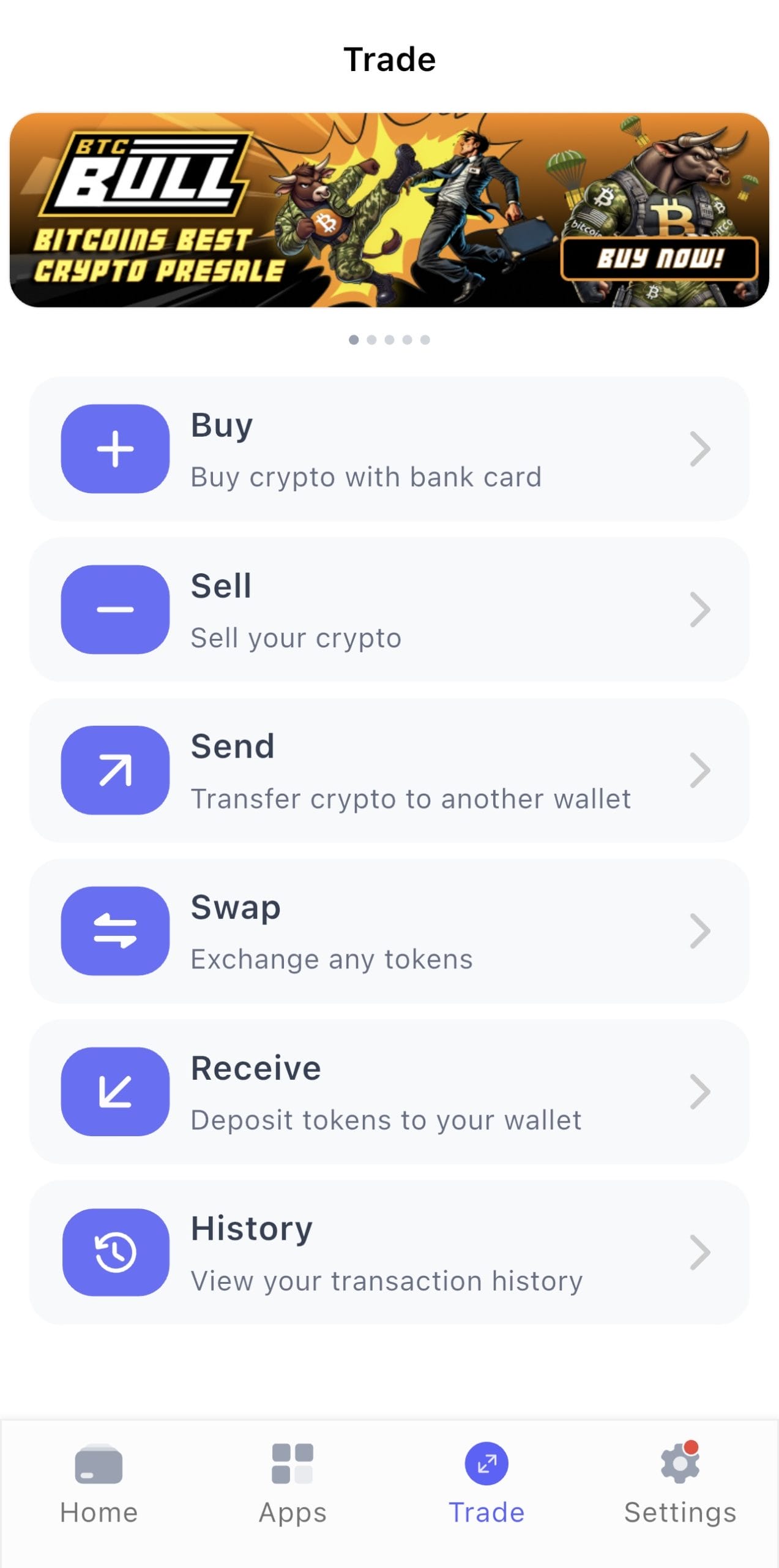 How to Swap Coins on Best Wallet 1