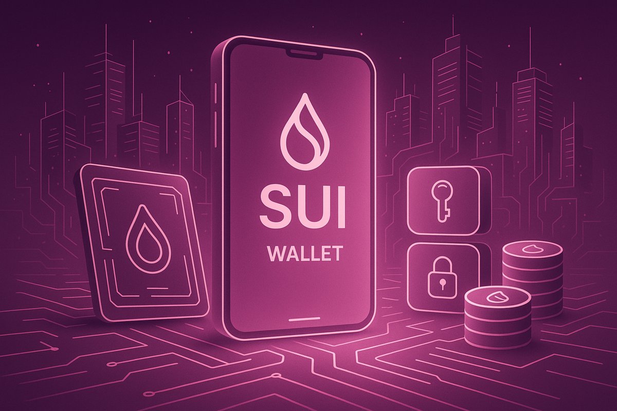 ภาพกราฟฟิค SUI wallet