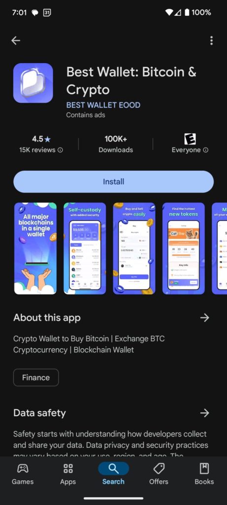 บัตรเครดิต ซื้อคริปโต ไม่ยากอย่างที่คิด ดาวน์โหลด Best Wallet ได้แล้ววันนี้