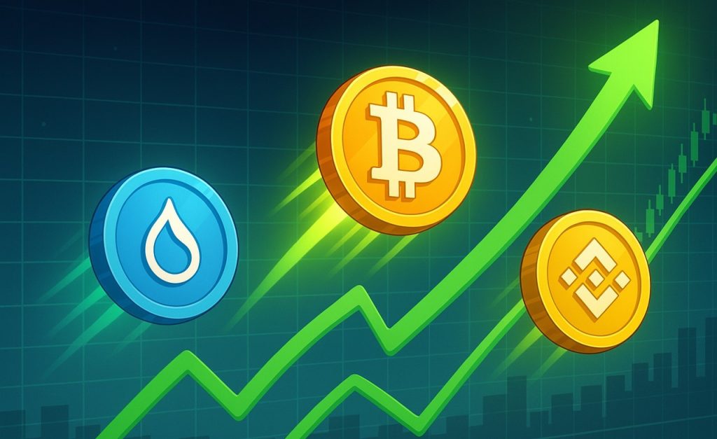 Bitcoin พุ่งแล้ว ตัวไหนพุ่งบ้าง? 3 อันดับคริปโตที่ลุ้นทำ ATH ในเดือนนี้!