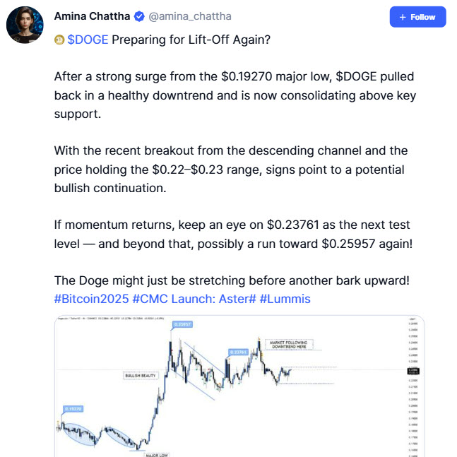Dogecoin อยู่ในช่วงชาร์จพลัง นักวิเคราะห์ลุ้นทะลุแนวต้านเร็ว ๆ นี้ 1.jpg