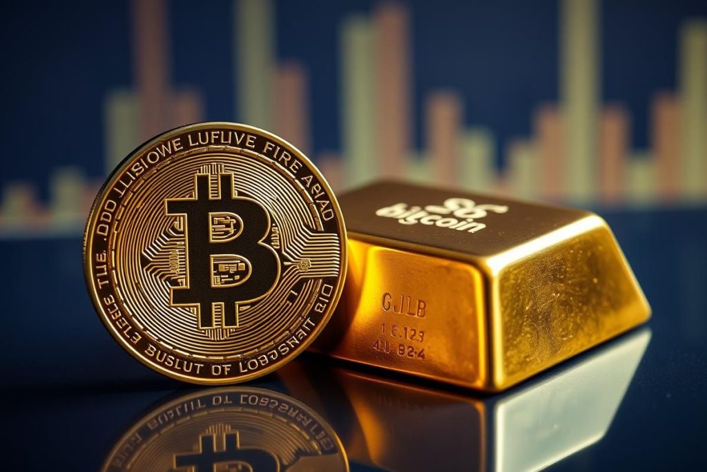 Bitcoin and gold