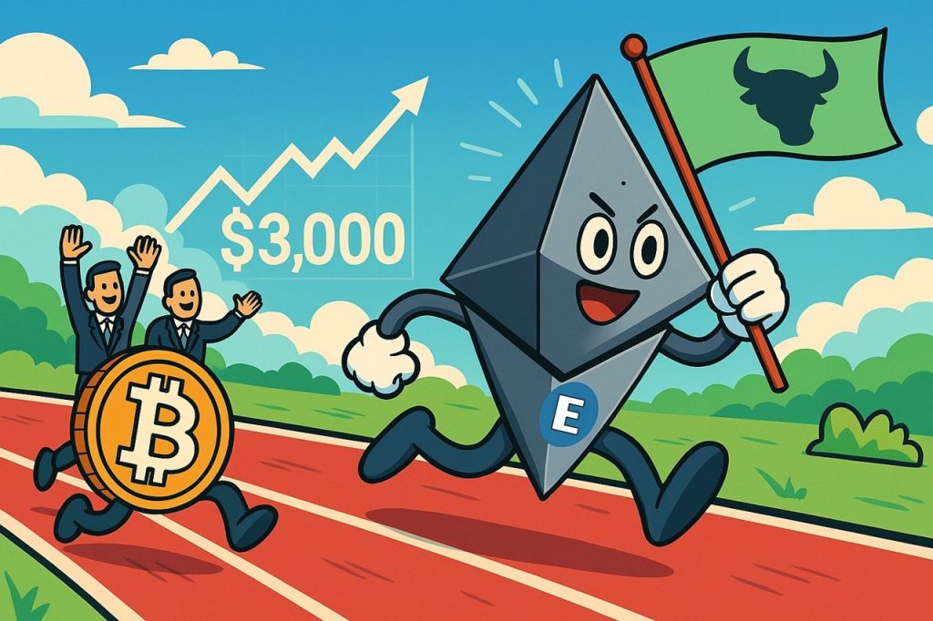 สถาบันทิ้ง Bitcoin แห่ถือ ETH! นักวิเคราะห์พบสัญญาณ Bull Flag ชี้ อีกไม่นานราคาทะลุ $3,000 แน่!
