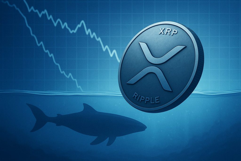 XRP ร่วง 5% ท่ามกลางแรงขายที่เพิ่มขึ้น แม้มีกระแสการโอนของวาฬ