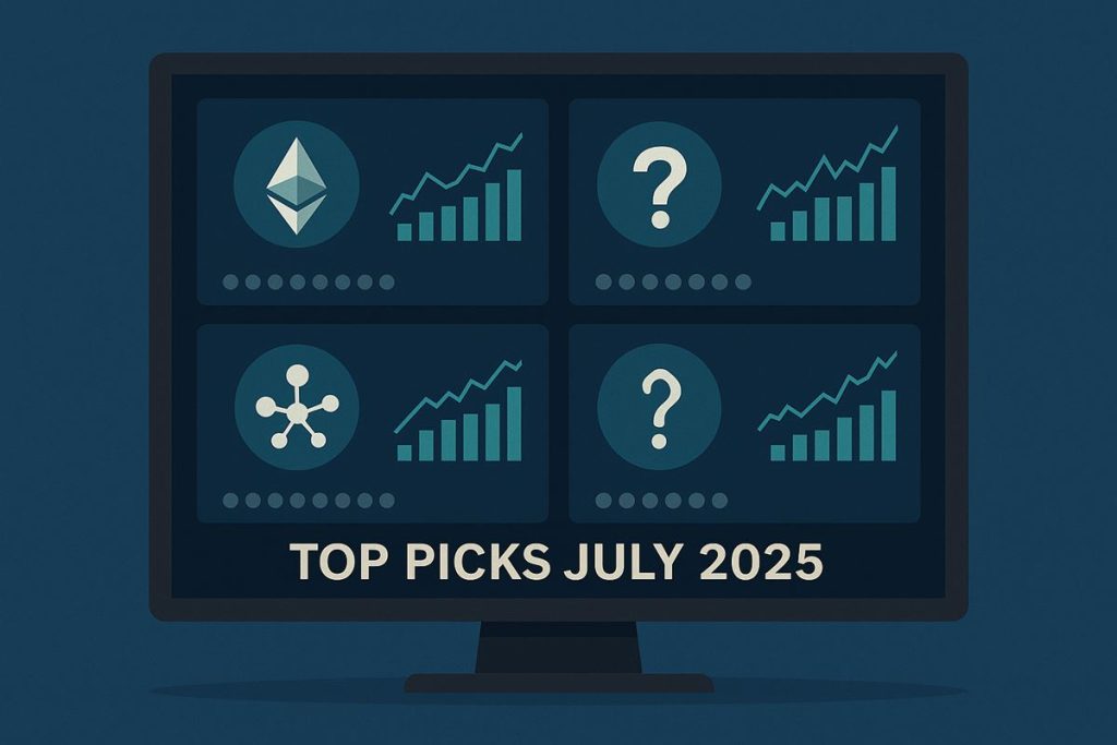 4 เหรียญ Altcoin ที่น่าสนใจในเดือนกรกฏาคม 2025 — วัดจากประโยชน์ใช้งาน ปัจจัยพื้นฐาน และสัญญาณจากตลาด