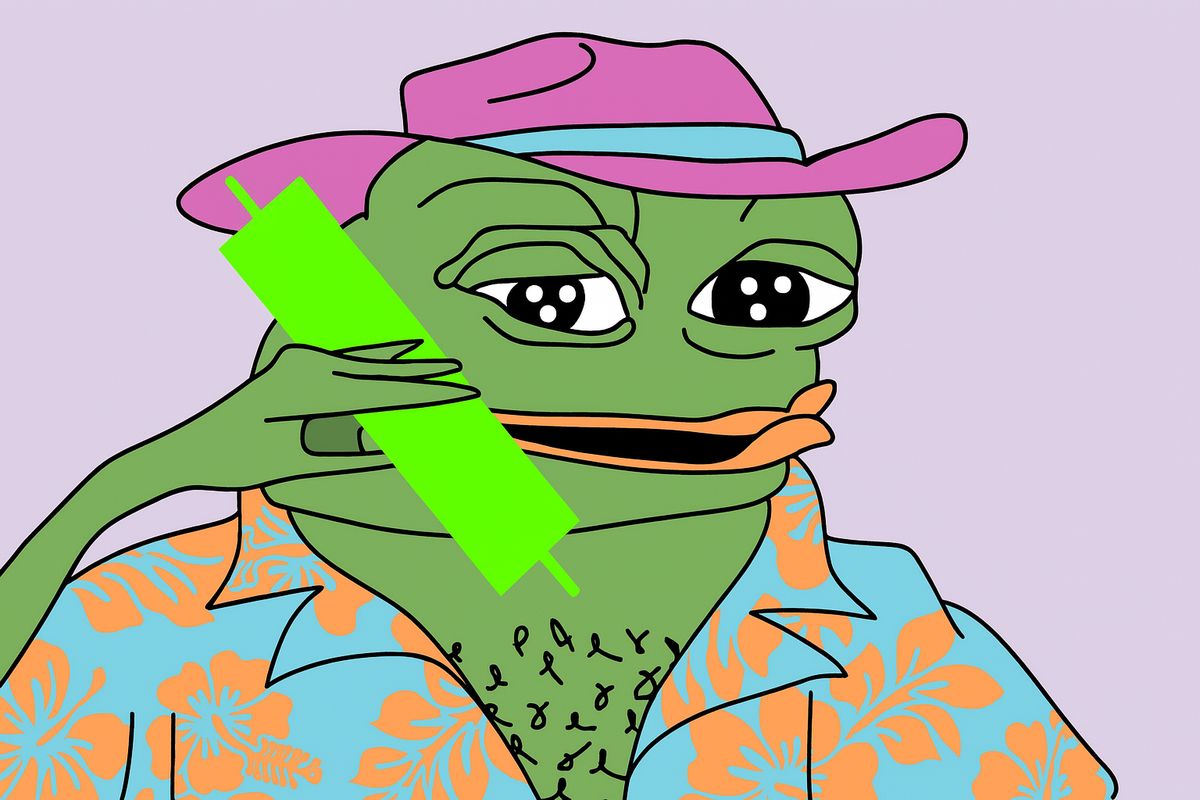 กบใส่สูทสไตล์ Wall Street Pepe
