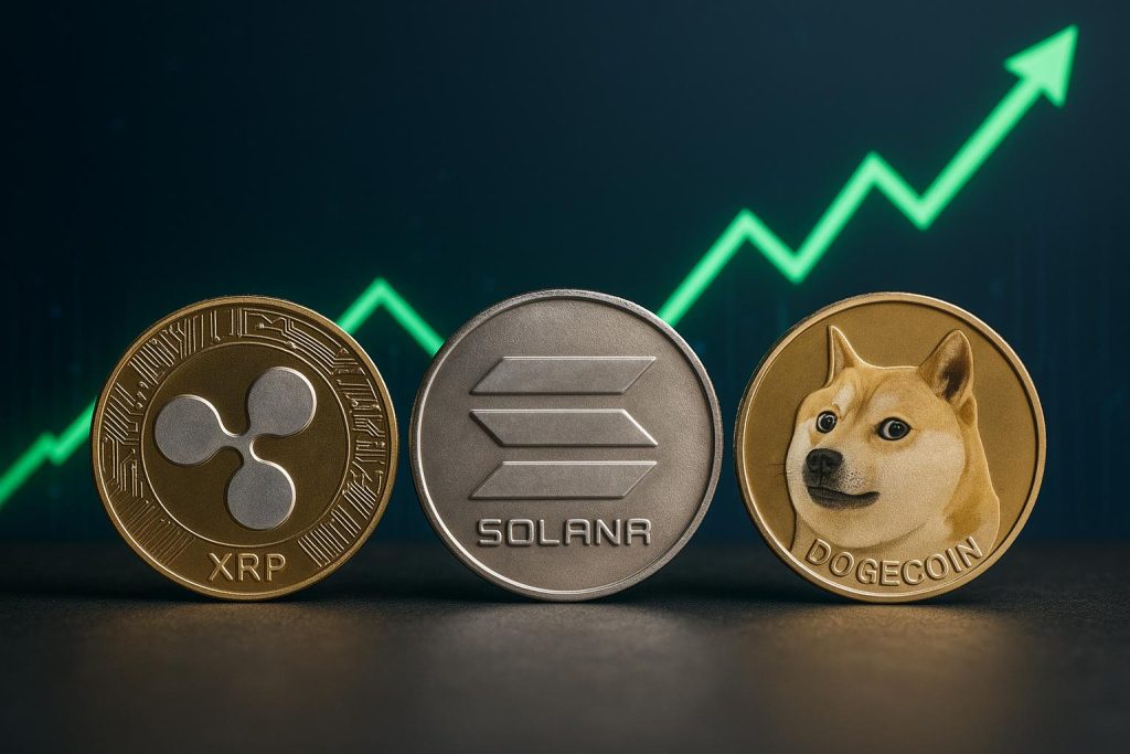 gpt predict SOL XRP DOGE