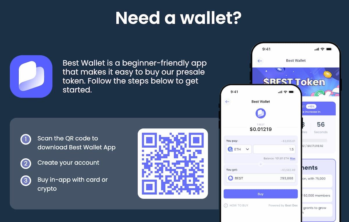 ดาวน์โหลดแอป Best Wallet