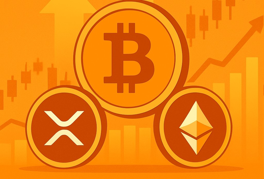 Bitcoin, XRP, Ether Recoup Overnight