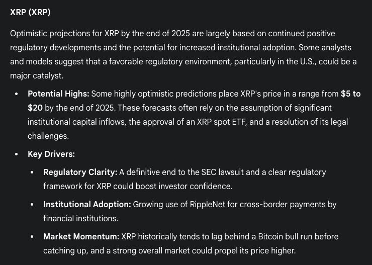 คาดการณ์ราคา XRP ในปีนี้