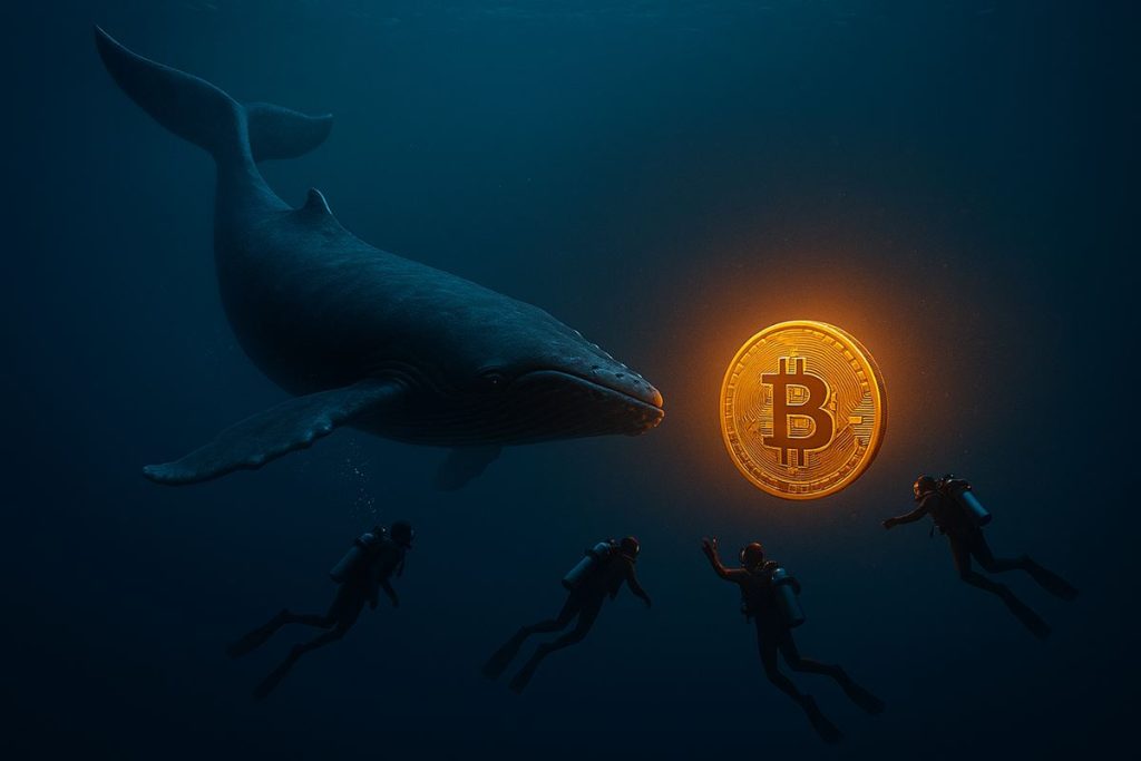 สัญญาณอันตราย! วาฬเทขาย Bitcoin สวนทางรายย่อย ตลาดกระทิงจบแล้ว?