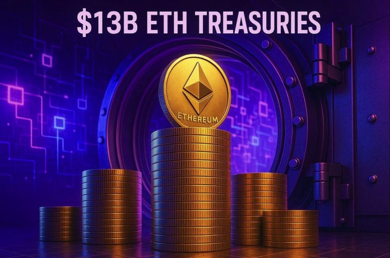 ข้อมูลชี้ชัด! บริษัทใหญ่ทุ่มซื้อ ETH ดันมูลค่าคลังพุ่งทะลุ 1.3 หมื่นล้านดอลลาร์