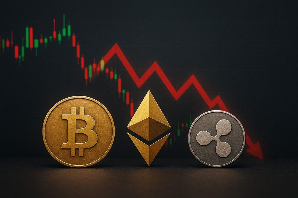 xrp under pressure while eth
